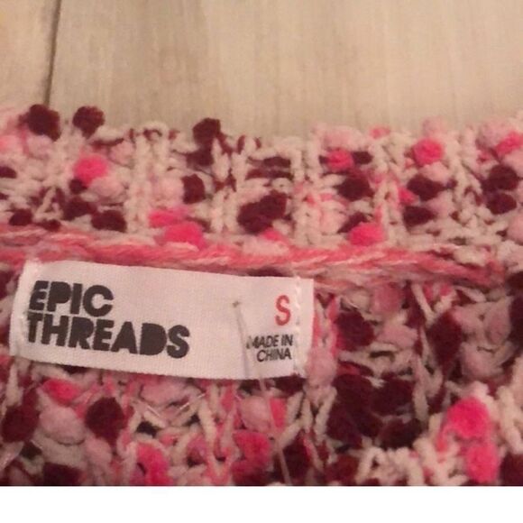 Epic threads big Girls chenille sweater size: L - Picture 9 of 10